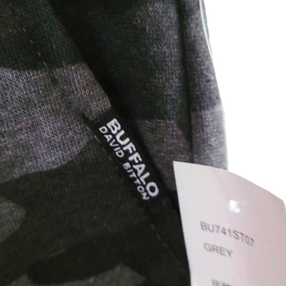 Buffalo David Bitton Boys’ Camo Print Fleece Jogger Sweatpants – Size 5 - Picture 4 of 6